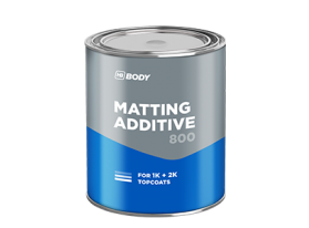 Special additive developed for reducing the gloss of 1K or 2K paints and clear coats