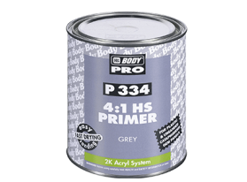 HB BODY PRO P334 es un imprimador acrílico de relleno/sellante de gran calidad para acabados totales y parciales en vehículos.