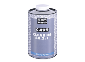 C499 HS Clear Coat is a crystal clear scratch resistant, high gloss coat from our 2K - Acryl - system. 