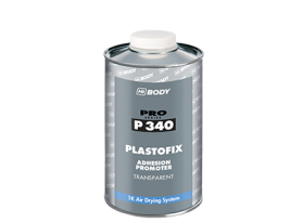 Imprimador activador de adherencia especial indicado para su aplicación en todas las piezas de plástico de la carrocería, salvo polietileno (PE).