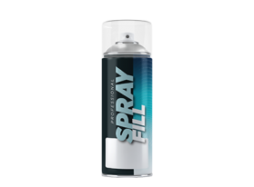 Refill spray with universal thinners and propellant gas.